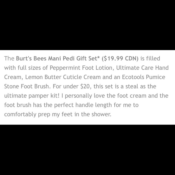 ❌❌ SOLD - BURT’S BEES Mani Pedi Gift Set - Picture 4 of 4